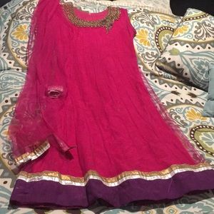 Indian / Pakistani Salwar kameez. Anarkali